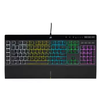 Πληκτρολόγιο gaming CORSAIR - K55 RGB Pro Qwerty Us