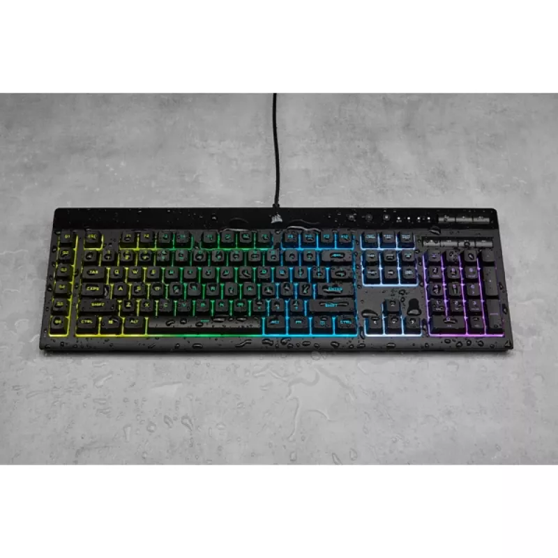 Πληκτρολόγιο gaming CORSAIR - K55 RGB Pro Qwerty Us