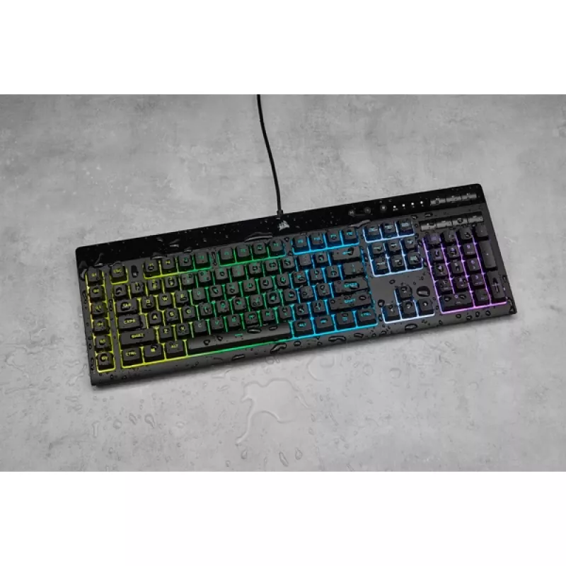 Πληκτρολόγιο gaming CORSAIR - K55 RGB Pro Qwerty Us