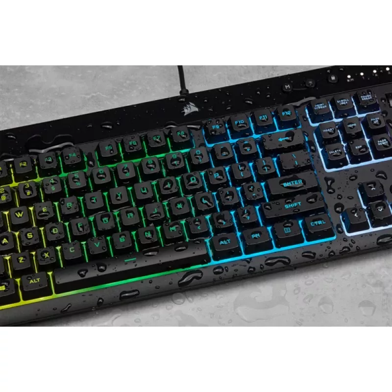 Πληκτρολόγιο gaming CORSAIR - K55 RGB Pro Qwerty Us