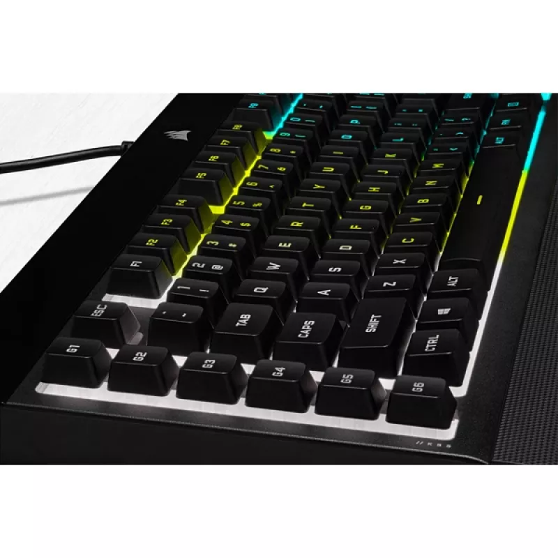 Πληκτρολόγιο gaming CORSAIR - K55 RGB Pro Qwerty Us
