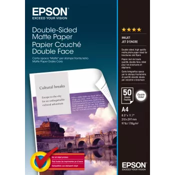 Epson Double Sided Matte Paper - A4 - 50 φύλλα