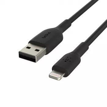 Καλώδιο Lightning Belkin CAA001BT0MBK 0,15 m Μαύρο