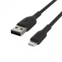 Καλώδιο Lightning Belkin CAA001BT0MBK 0,15 m Μαύρο