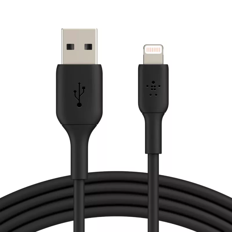 Καλώδιο Lightning Belkin CAA001BT0MBK 0,15 m Μαύρο