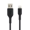 Καλώδιο Lightning Belkin CAA001BT0MBK 0,15 m Μαύρο