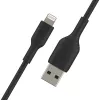Καλώδιο Lightning Belkin CAA001BT0MBK 0,15 m Μαύρο