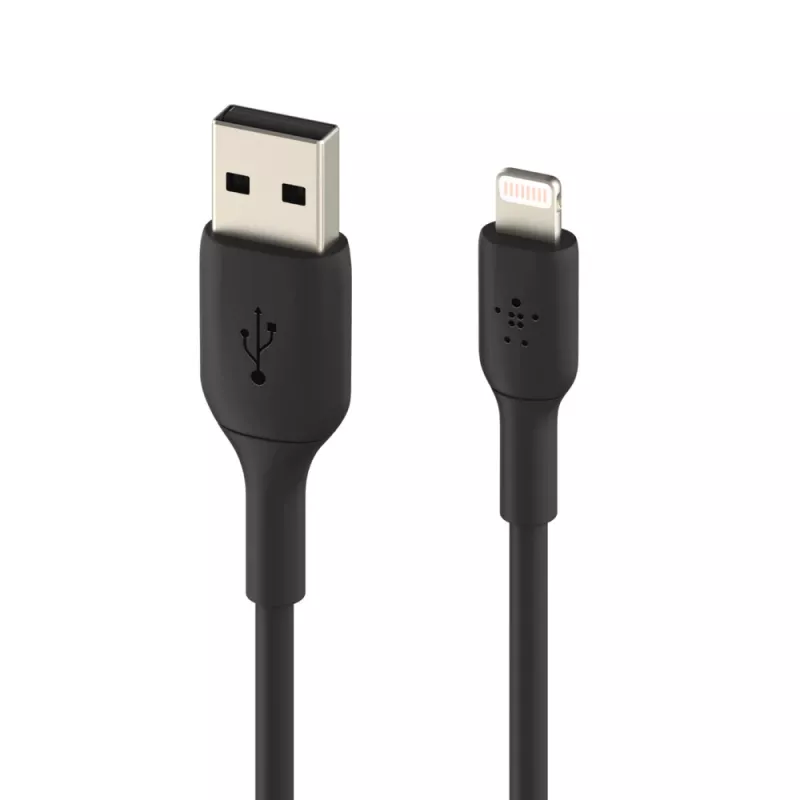 Καλώδιο Lightning Belkin CAA001BT0MBK 0,15 m Μαύρο