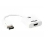 ATEN True 4K DisplayPort σε HDMI ενεργός προσαρμογέας, 4096 x 2160 Pixel, 60 Hz, Λευκό, ενεργός μετατροπέας βίντεο, 0 - 50 °C, -20 - 60 °C