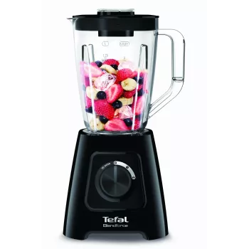 Μπλέντερ Πάγκου Tefal BL4208 — 600 W, δοχείο πλαστικό 1,25 L, 2 ταχύτητες, θρυμματισμός πάγου, μαύρο