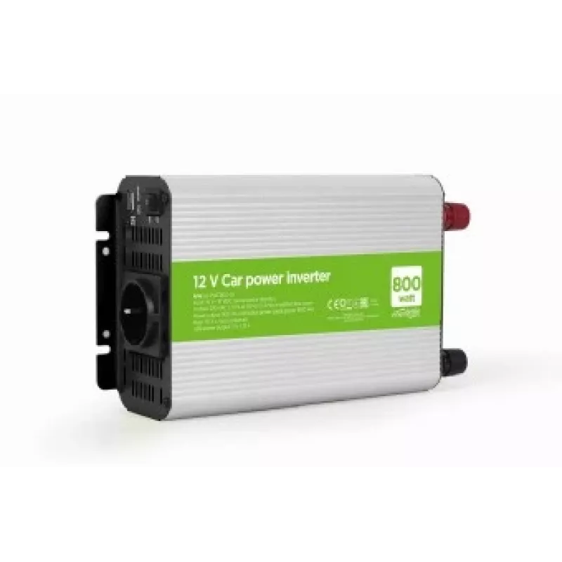 GEMBIRD Μετατροπέας Ισχύος Αυτοκινήτου 12V, 800W