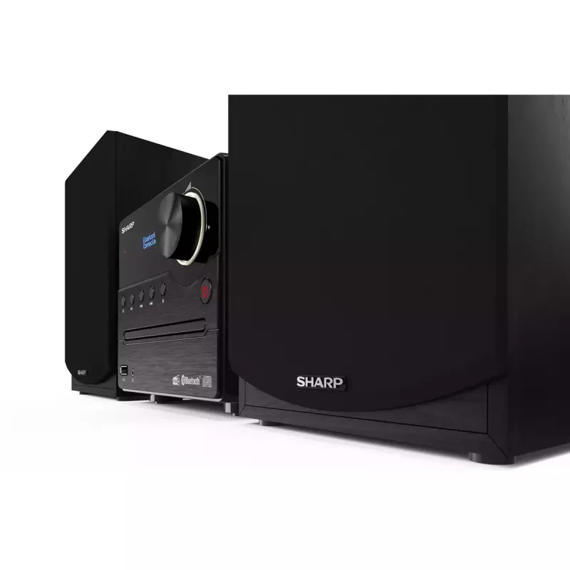 Sharp XL-B517D Μικροσύστημα Home Audio 45 W Μαύρο