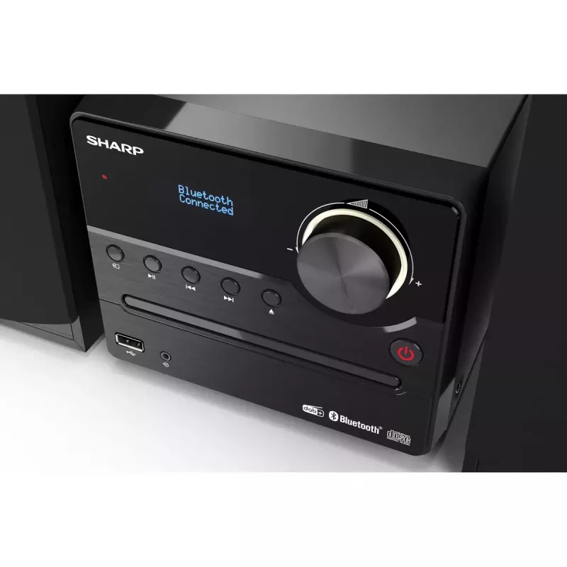 Sharp XL-B517D Μικροσύστημα Home Audio 45 W Μαύρο