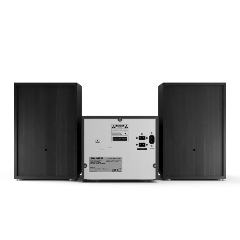 Sharp XL-B517D Μικροσύστημα Home Audio 45 W Μαύρο