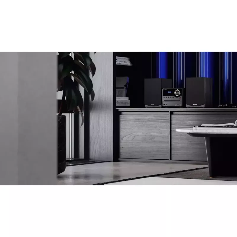 Sharp XL-B517D Μικροσύστημα Home Audio 45 W Μαύρο