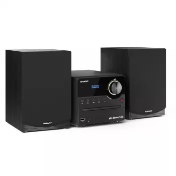 Sharp XL-B517D Μικροσύστημα Home Audio 45 W Μαύρο