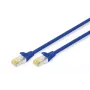 Καλώδιο Patch DIGITUS - CAT6a - S/FTP - Snagless - Cu - 50 cm - μπλε