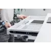 Ηλεκτρικό γραφείο ρυθμιζόμενου ύψους DIGITUS 120x60x12cm με USB λευκό