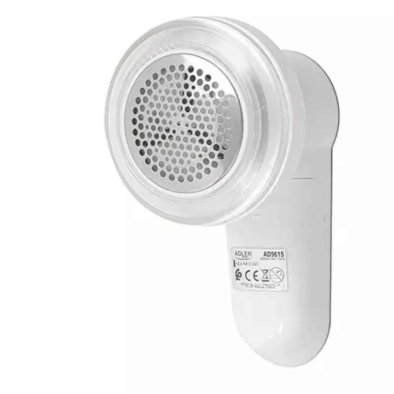 Ξυριστική μηχανή χνουδιών Adler AD 9615 με μπαταρία, λευκό