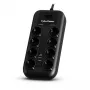 CyberPower P0820SUF0-DE Προστασία υπέρτασης μαύρο 8 έξοδοι AC 200 - 250 V 1,8 m