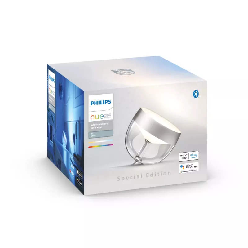 Philips Hue White and Colour Ambience Iris ασημί Special Edition