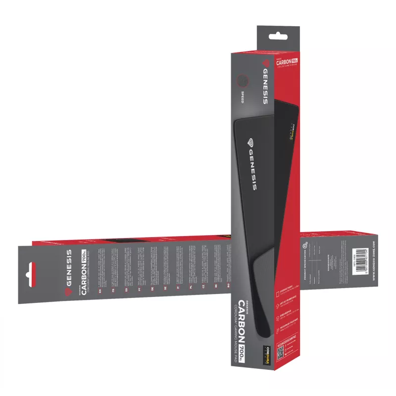 GENESIS Carbon 700 XL Gaming mouse pad μαύρο