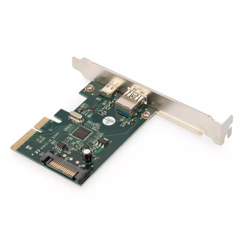 DIGITUS Κάρτα PCIe USB-C + USB-A, έως 10 Gbit/s
