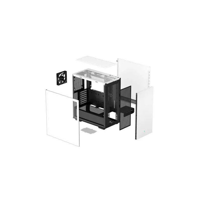 Κουτί PC DeepCool CH510 Midi Tower Λευκό