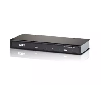 ATEN Διαχωριστής HDMI Audio/Video 4-Port 4Kx2K, HDMI, 4x HDMI, 4096 x 2160 Pixel, Μαύρο, 4K Ultra HD, 15 m