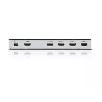 ATEN Διαχωριστής HDMI Audio/Video 4-Port 4Kx2K, HDMI, 4x HDMI, 4096 x 2160 Pixel, Μαύρο, 4K Ultra HD, 15 m