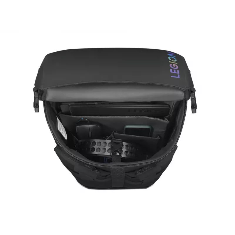 Σακίδιο πλάτης Lenovo Legion Active GX41C86982 — πολυεστέρας, μαύρο, κατάλληλο για έως 17 inch (310×190×460 mm)