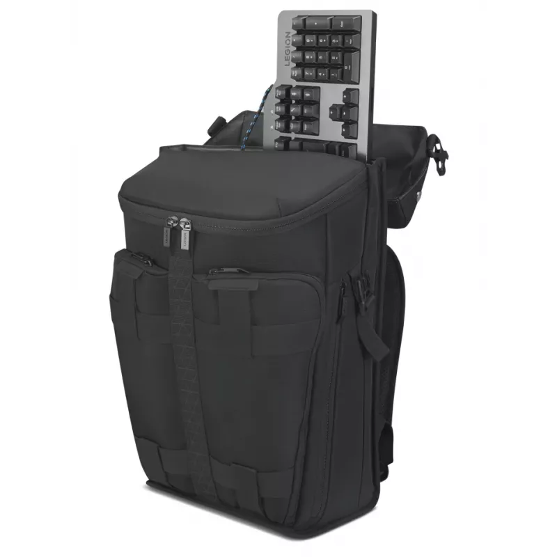 Σακίδιο πλάτης Lenovo Legion Active GX41C86982 — πολυεστέρας, μαύρο, κατάλληλο για έως 17 inch (310×190×460 mm)