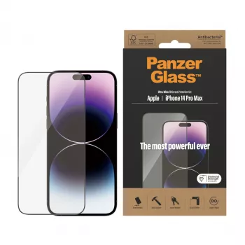 Προστασία οθόνης PanzerGlass Apple iPhone 14 Pro Max Ultra-Wide Fit ανθεκτική σε γρατσουνιές και κρούσεις