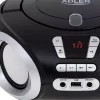 Φορητό CD player Adler AD 1181 μαύρο ασημί