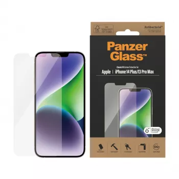 PanzerGlass μεμβράνη προστασίας οθόνης για Apple iPhone 14 Plus 13 Pro Max, ανθεκτική σε γρατσουνιές και κραδασμούς