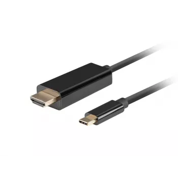 LANBERG καλώδιο USB-C(m) -HDMI(m) 1m 4K 60Hz μαύρο