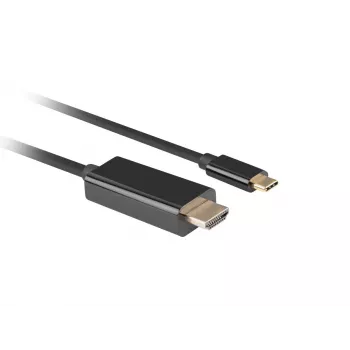 LANBERG καλώδιο USB-C(m) -HDMI(m) 1m 4K 60Hz μαύρο