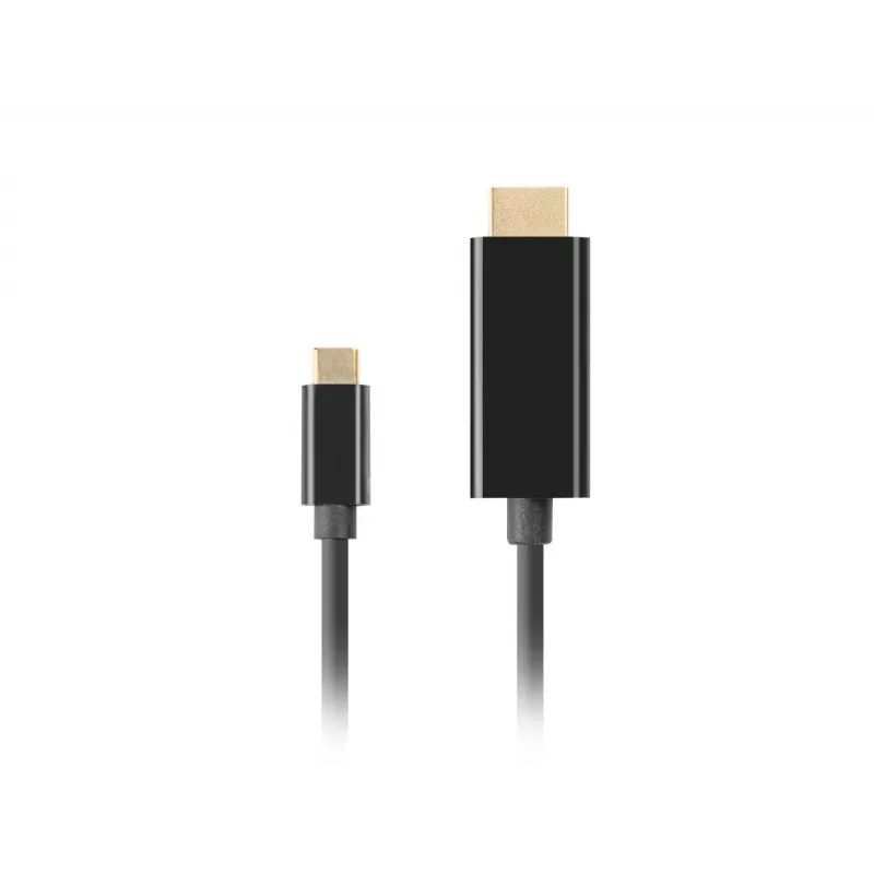 LANBERG καλώδιο USB-C(m) -HDMI(m) 1m 4K 60Hz μαύρο