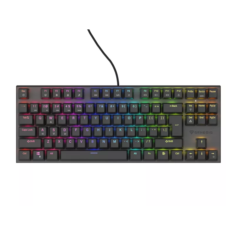 GENESIS Thor 303 TKL πληκτρολόγιο gaming USB QWERTY μαύρο RGB LED