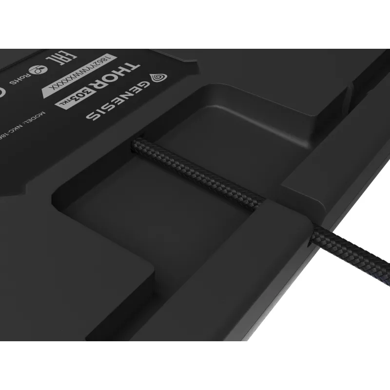 GENESIS Thor 303 TKL πληκτρολόγιο gaming USB QWERTY μαύρο RGB LED