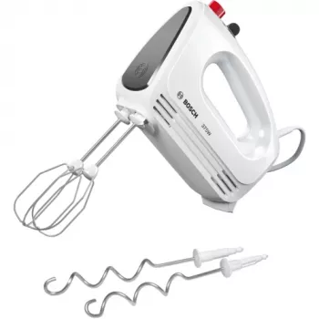 Μίξερ χειρός Bosch MFQ22100 — 375 W, χειρός, γκρι/λευκό, 0,9 kg