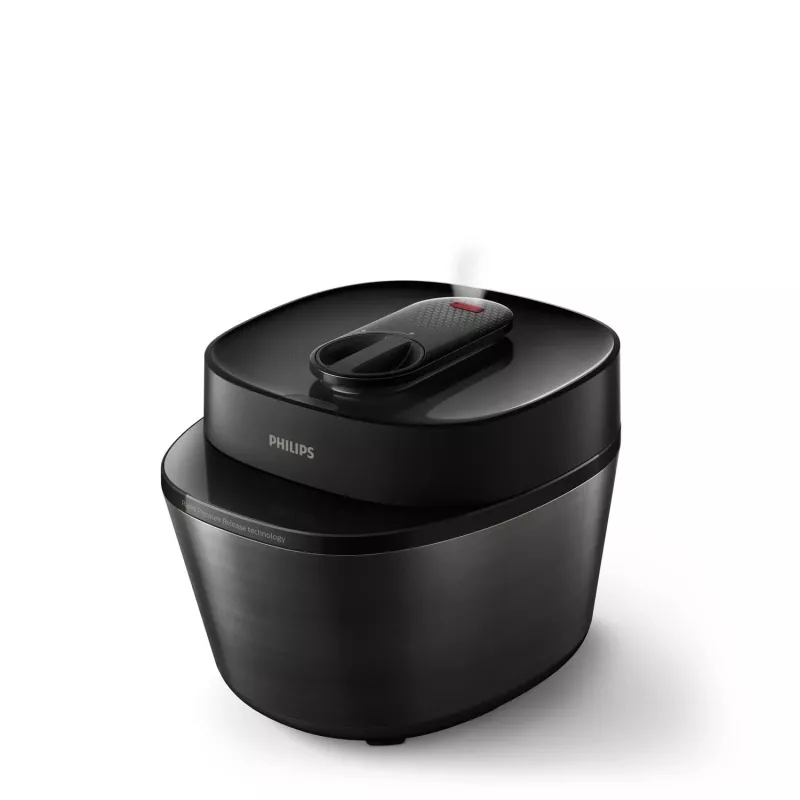 Ηλεκτρική χύτρα ταχύτητας Philips HD2151/40 — 5 L, 1000 W, 34 αυτόματα προγράμματα, μαύρη