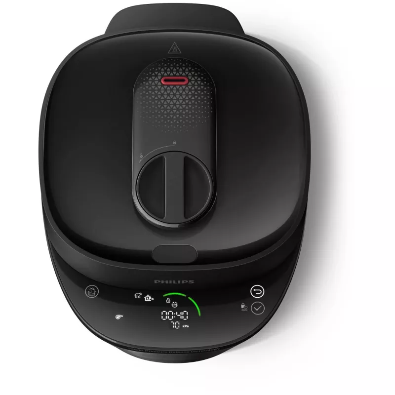 Ηλεκτρική χύτρα ταχύτητας Philips HD2151/40 — 5 L, 1000 W, 34 αυτόματα προγράμματα, μαύρη