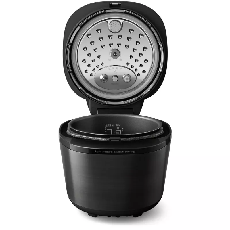 Ηλεκτρική χύτρα ταχύτητας Philips HD2151/40 — 5 L, 1000 W, 34 αυτόματα προγράμματα, μαύρη