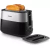 Philips Daily Collection HD2517/90 φρυγανιέρα 8 2 φέτες 900 W μαύρο, ασημί