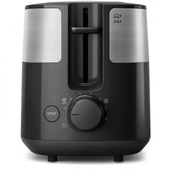 Philips Daily Collection HD2517/90 φρυγανιέρα 8 2 φέτες 900 W μαύρο, ασημί