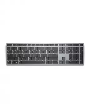 DELL Pro Plus πληκτρολόγιο - KB700 - Ρωσικό (QWERTY), Full-Size (100%), ασύρματο, RF Wireless + Bluetooth, QWERTY, γκρι