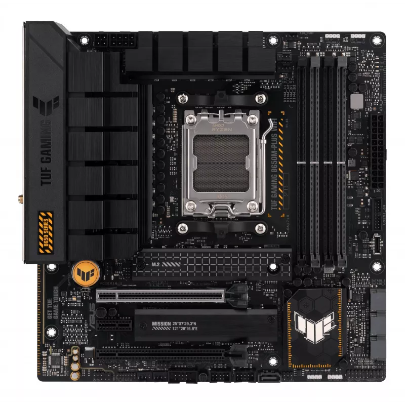 ASUS TUF GAMING B650M-PLUS WIFI AMD B650 Socket AM5 micro ATX