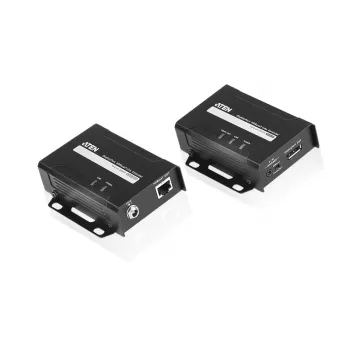 ATEN VE901 επεκτάτης DisplayPort HDBaseT-Lite, 4K@40 m, έως 70 m, 4096 x 2160, HDBaseT κλάσης B, πομπός και δέκτης AV, μαύρος, HDCP