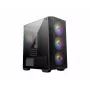 Κουτί PC MSI MAG FORGE M100A Micro Tower μαύρο με tempered glass, 3x120mm μπροστινοί ανεμιστήρες, RGB, microATX/Mini‑ITX